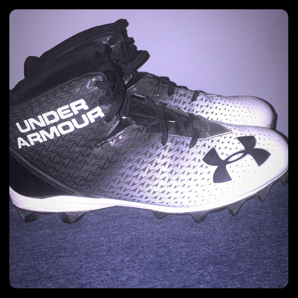 Size 12 Under Armour Cleats